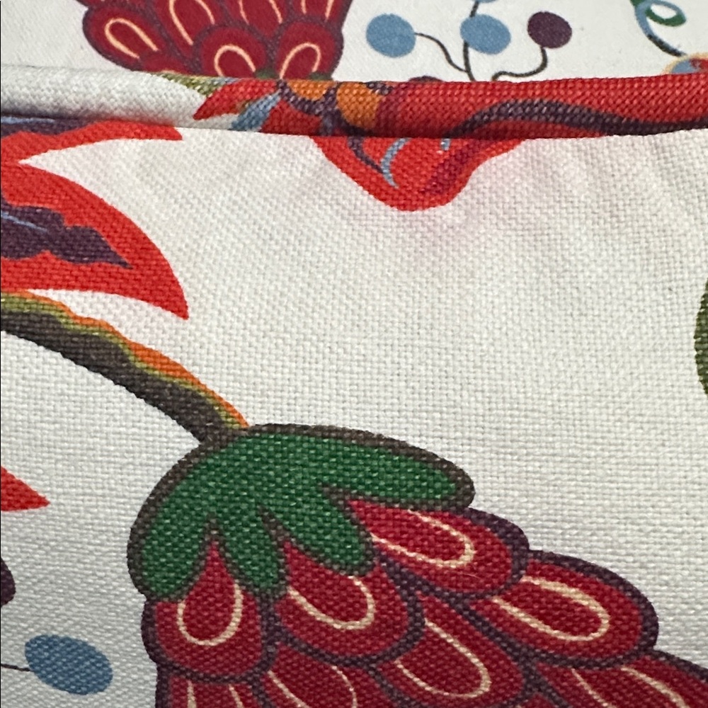 Pottery Barn Serafina Floral Tropical Decorative Pillow Shams Linen Cotton - Picture 4 of 9
